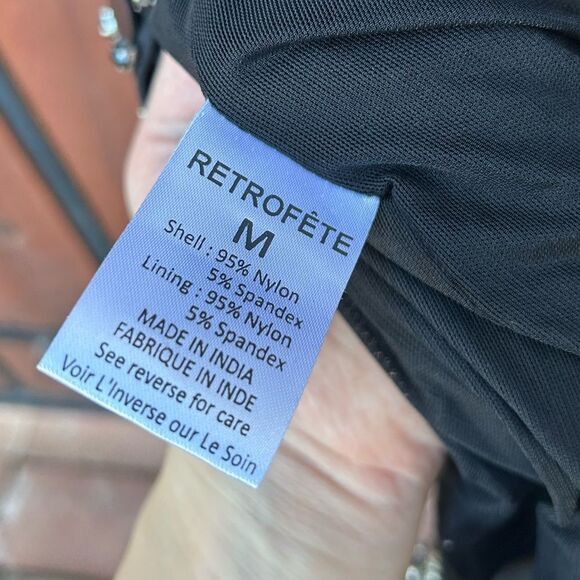 NWT $1,498 RETROFETE PERRI EMBELLISHED Crystal Sequin Sleeveless Maxi Gown M - Picture 10 of 11